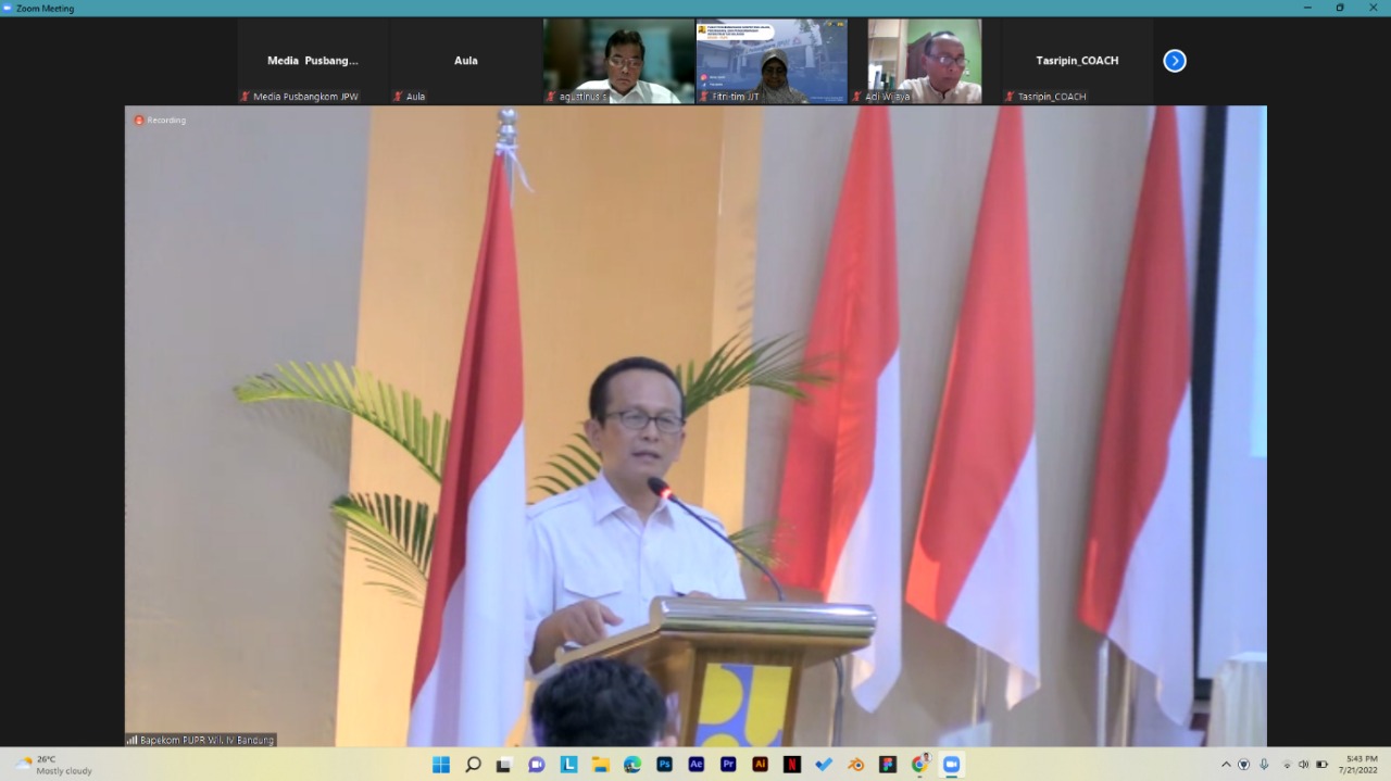 Foto pidato penutupan