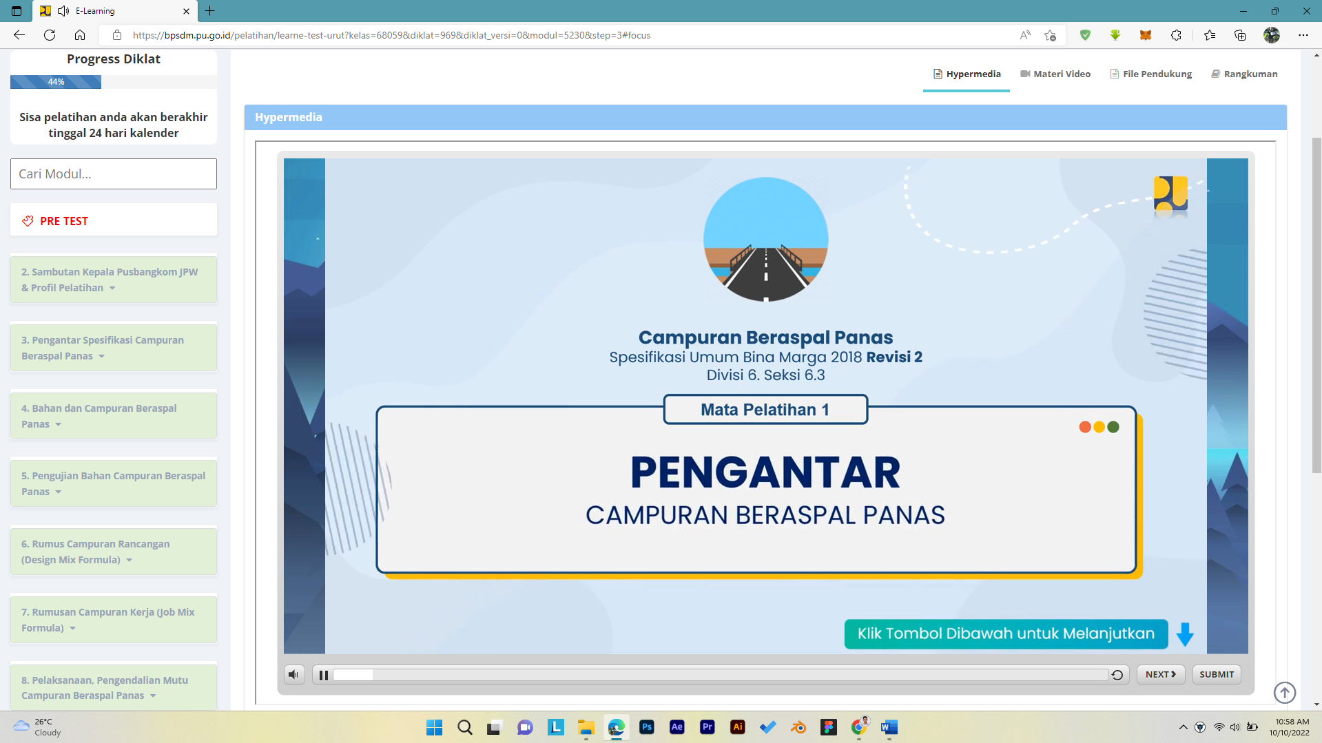 Pengantar Campuran Beraspal Panas