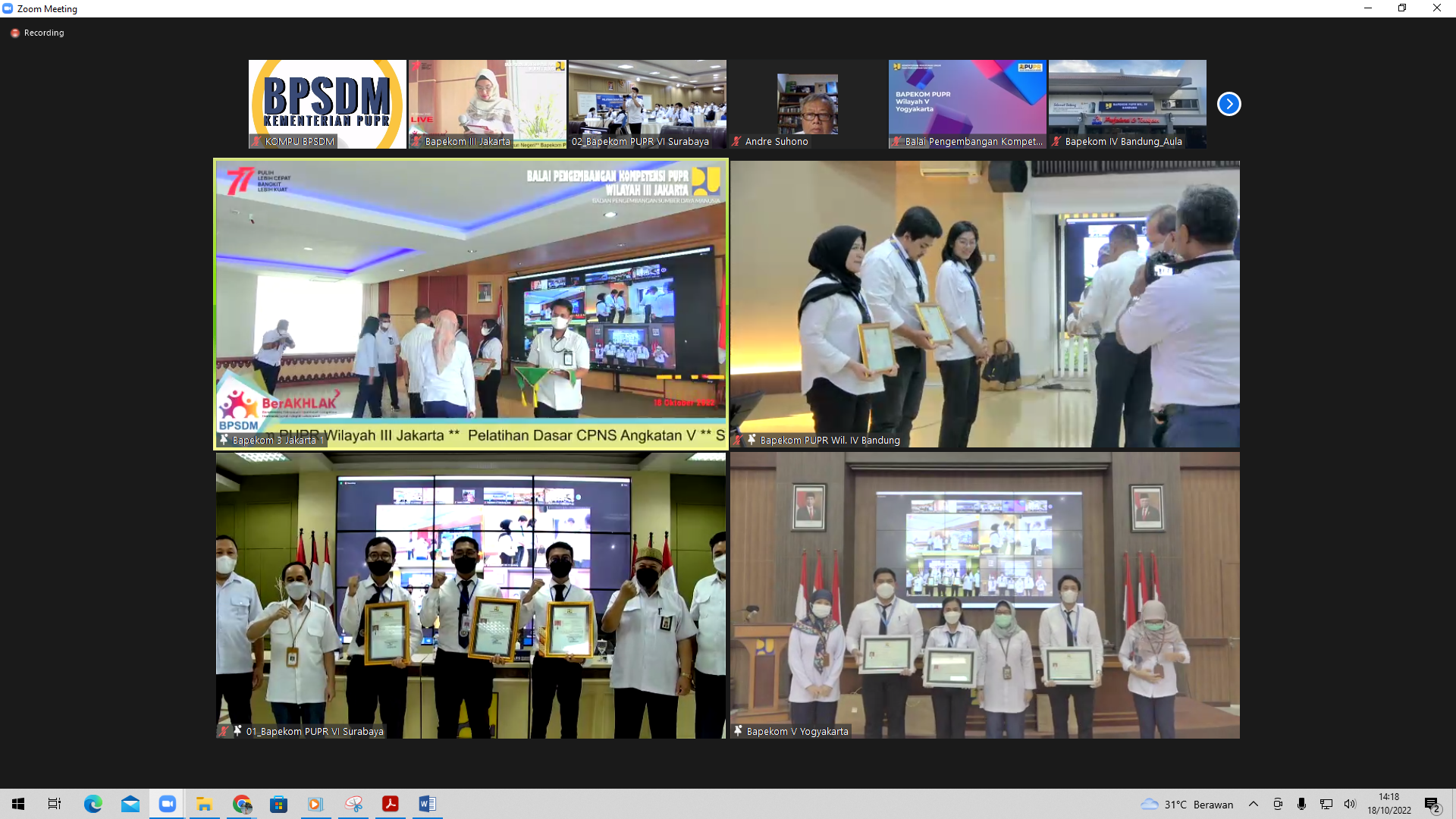 Peserta pelatihan