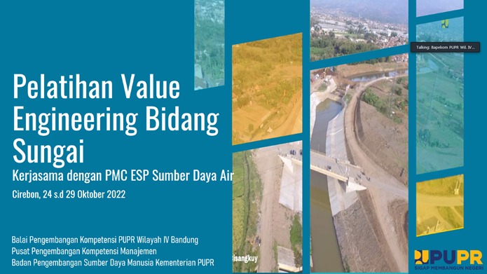 Pembukaan Pelatihan Aplikasi Value Engineering 