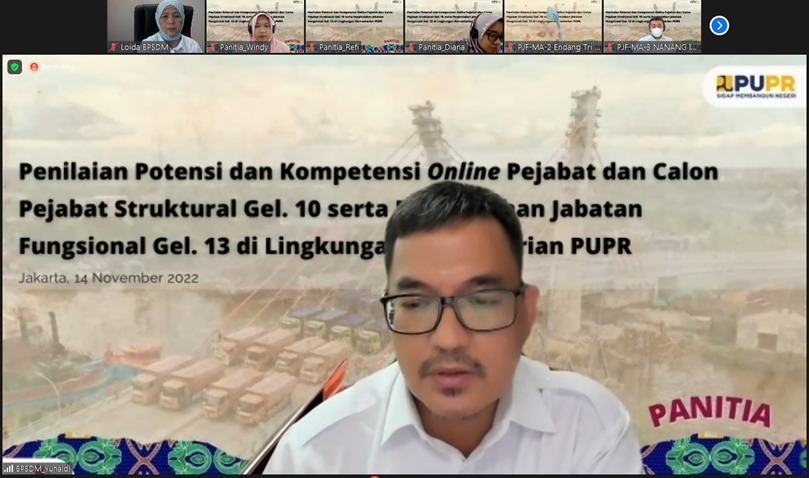 Pembukaan Penilaian Potensi dan Kompetensi Online untuk Pejabat dan Calon Pejabat Struktural