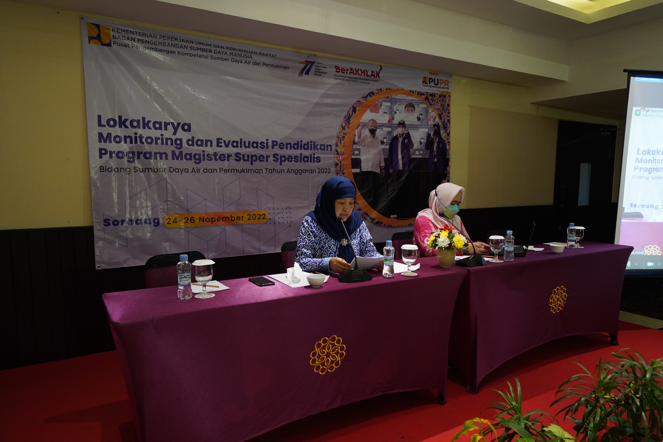 Sambutan Kepala Bidang Manajemen Sistem dan Pelaksanaan Pengembangan Kompetensi