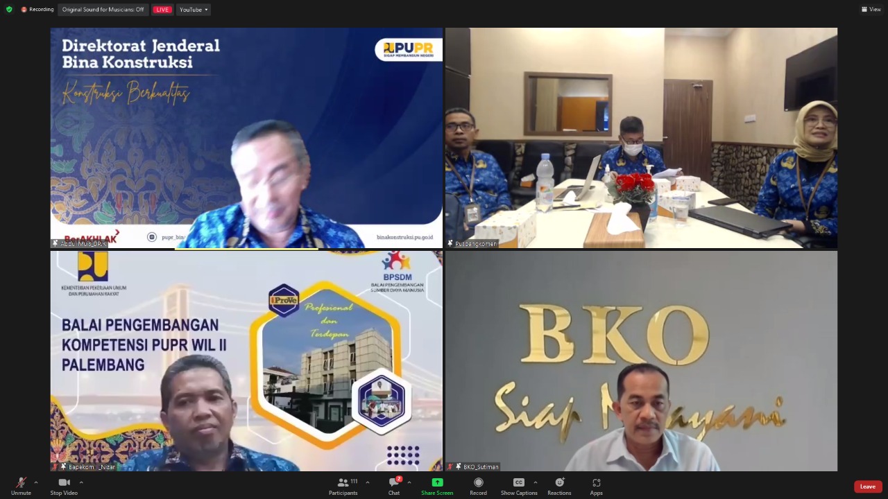 Sambutan Penutup Kepala Pengembangan Kompetensi Manajemen Moh. Adam