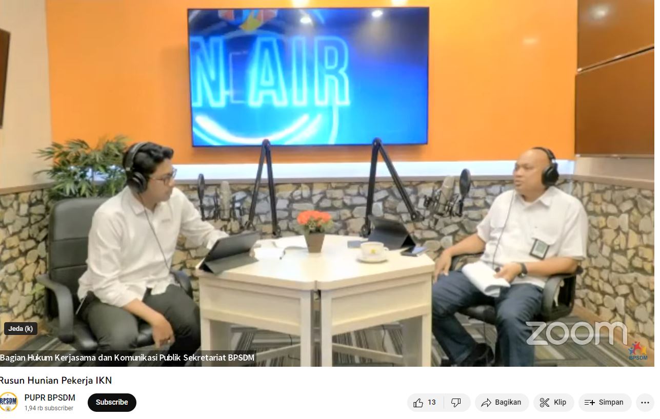 Budi Prastowo Selaku Narasumber Talkshow Simantu