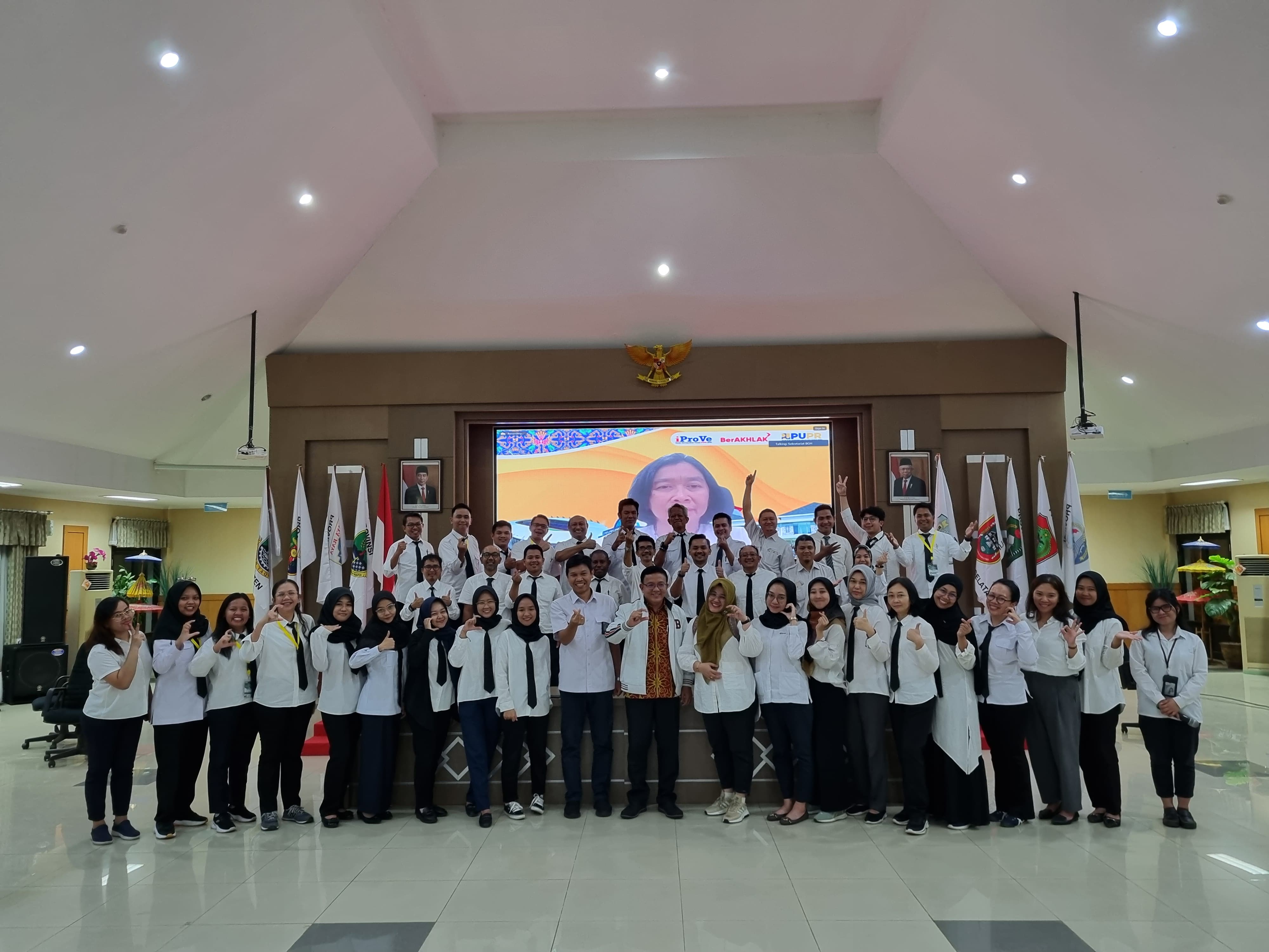 Peserta Pelatihan Penyelenggaraan Bagunan Gedung Hijau (BGH) 