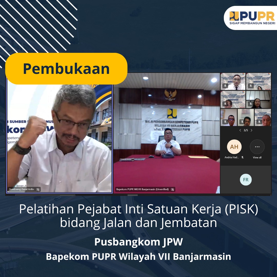 Kepala Pusat Pengembangan Kompetensi Jalan