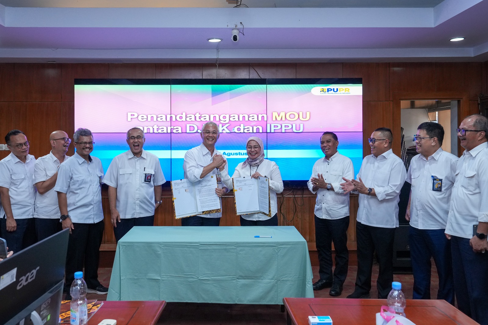 Penandatanganan MoU Antara BPSDM dengan IPPU