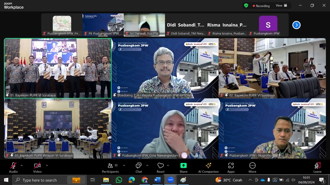 Pelatihan Training of Trainer Penghunian dan Pengelolaan Rumah Susun Angkatan II
