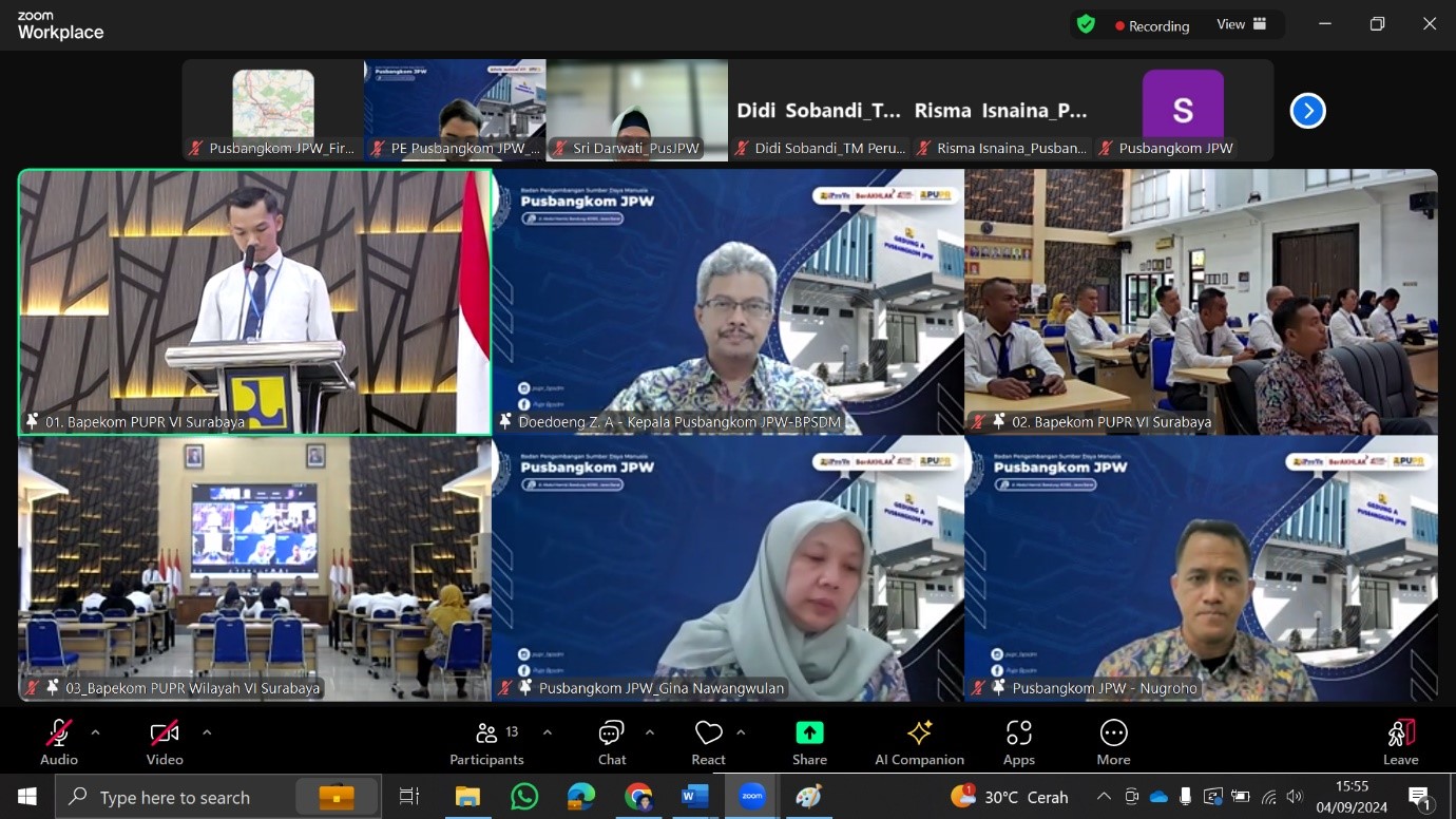 Pelatihan Training of Trainer Penghunian dan Pengelolaan Rumah Susun Angkatan II