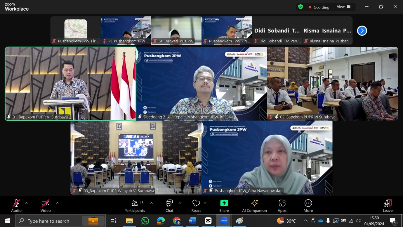 Pelatihan Training of Trainer Penghunian dan Pengelolaan Rumah Susun Angkatan II
