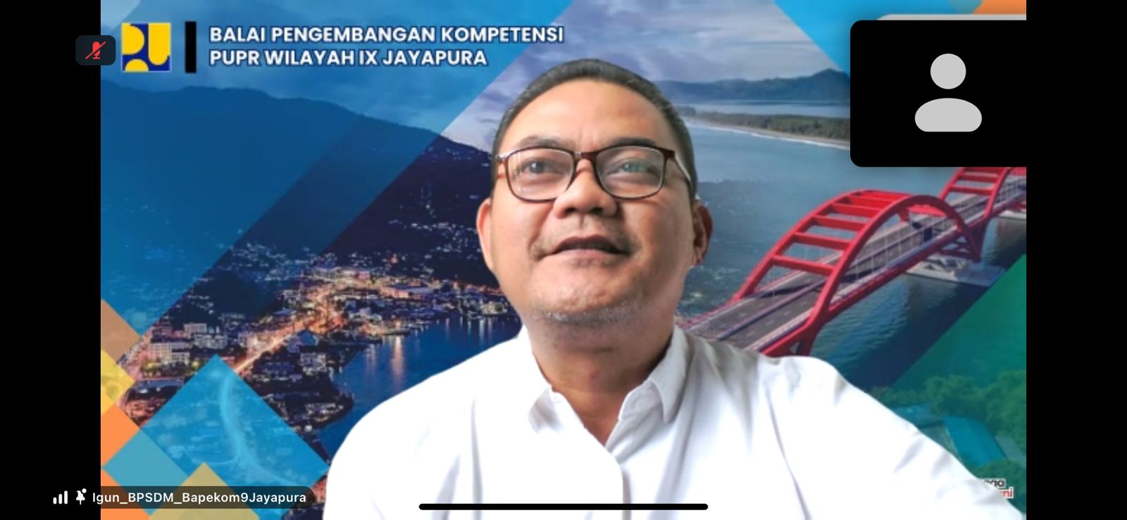 Kepala Bapekom PUPR Wilayah IX Jayapura Indra Gunawan 