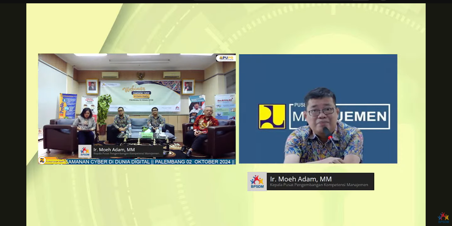 Webinar Keamanan Cyber di Dunia Digital