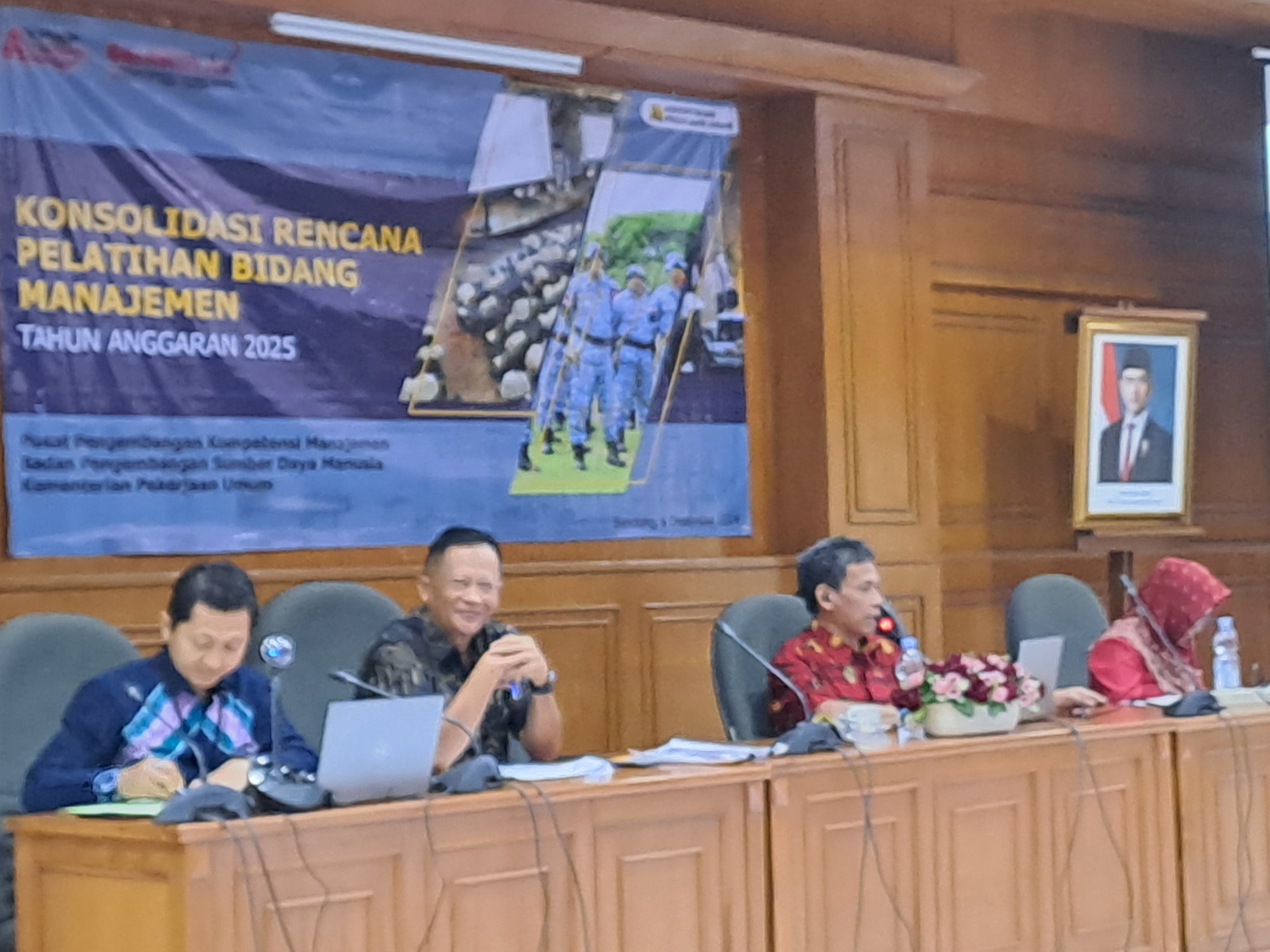 Konsolidasi Rencana Pelatihan Bidang Manajemen Tahun 2025