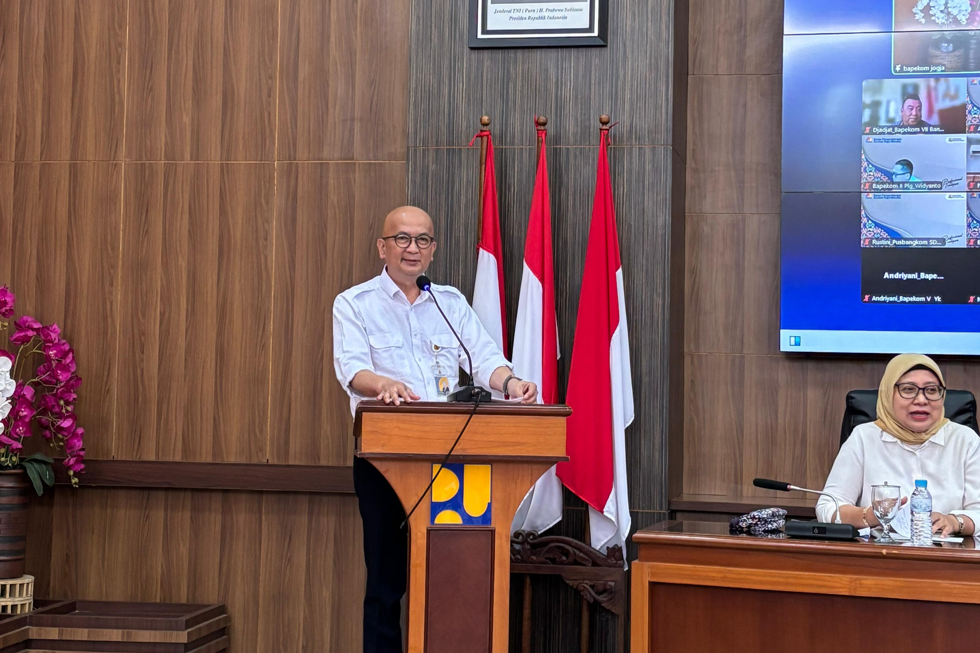 Sambutan Plt.Sekretaris Badan Pengembangan Sumber Daya Manusia