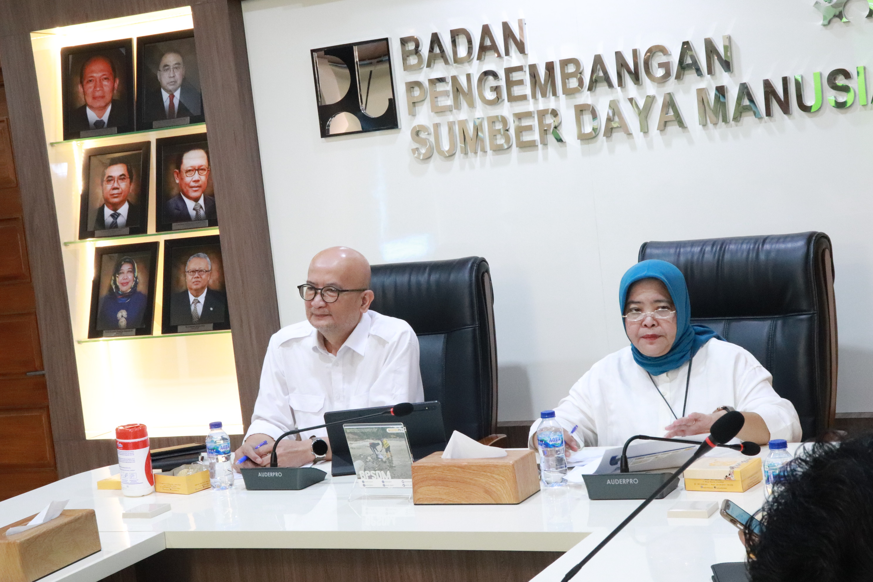 Kepala BPSDM dan Kepala Pusat Pengembangan Talenta