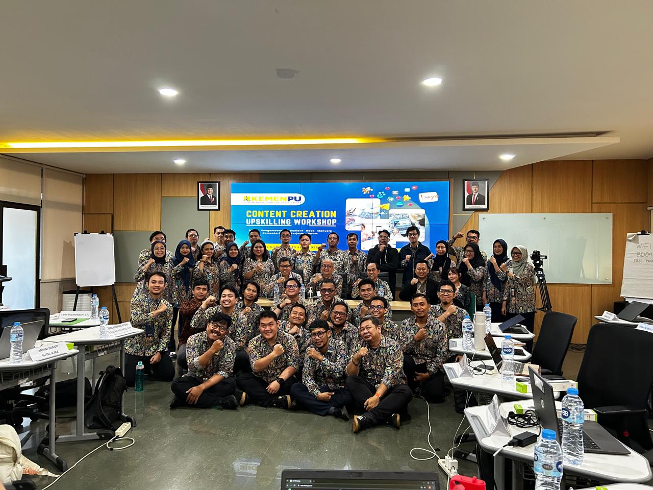 Peserta Content Creation Upskilling Workshop