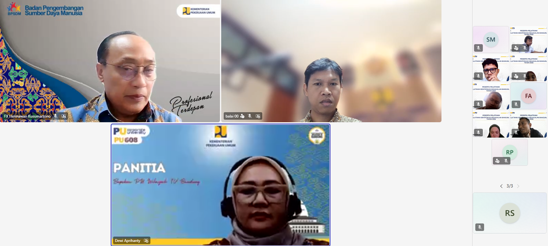 Pelatihan Identifikasi Kegagalan Bangunan