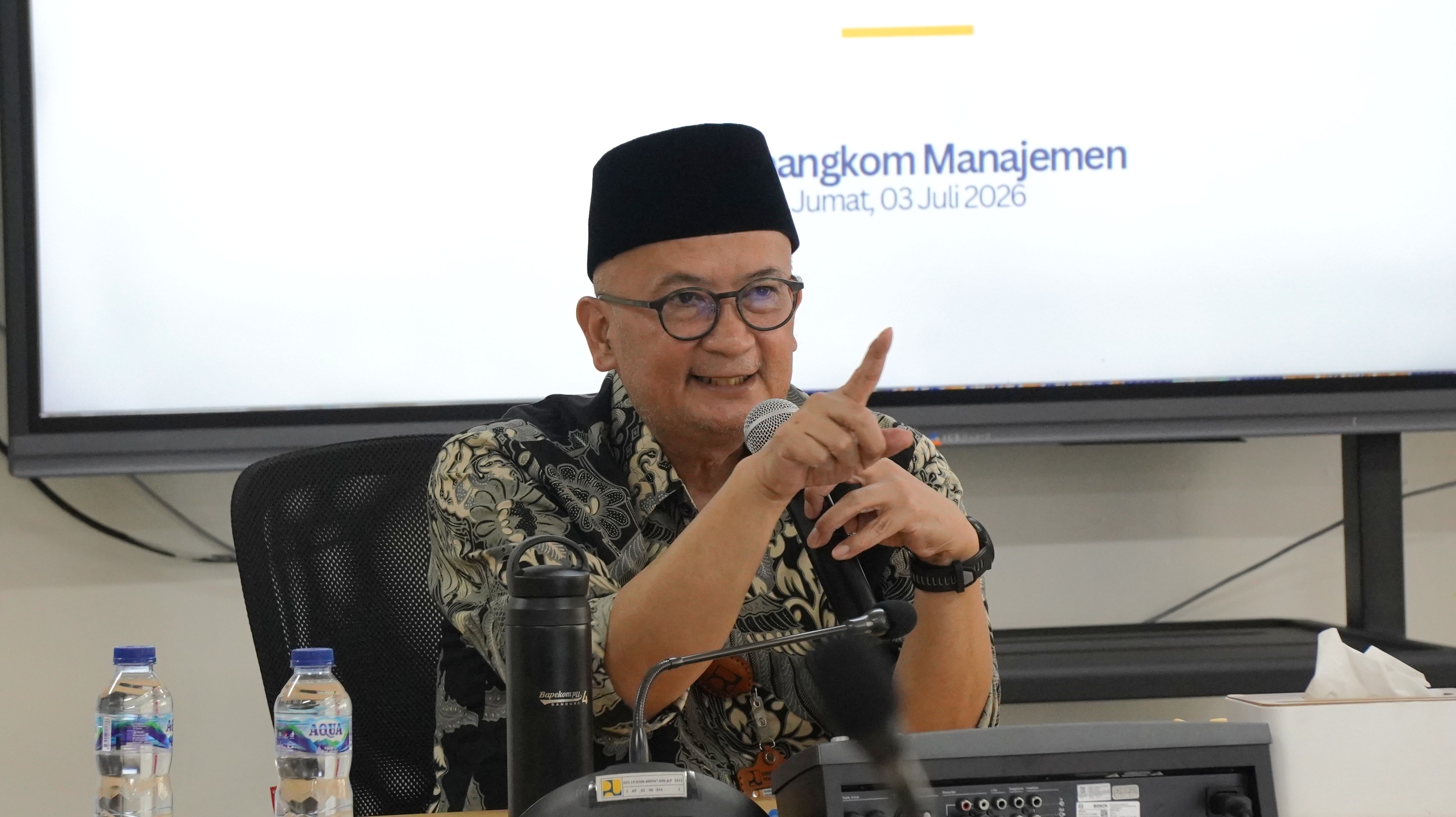 Sambutan Kepala Pusat Pengembangan Kompetensi Manajemen